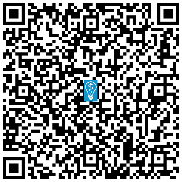 QR code image to open directions to Randolph Dental Care in Charlotte, NC on mobile